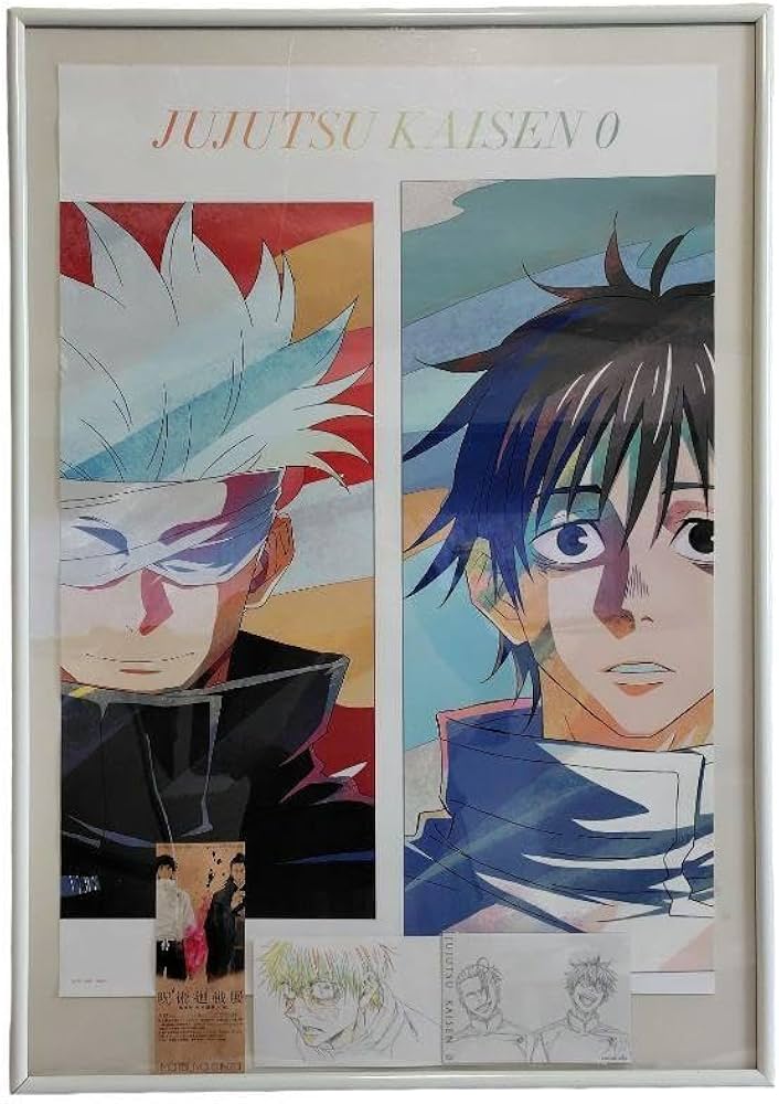 Amazon.co.jp: B2ポスター 五条悟乙骨憂太 呪廻展 劇場版 呪廻 0編